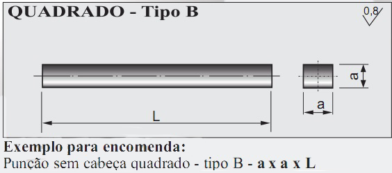 puncao cilindrica